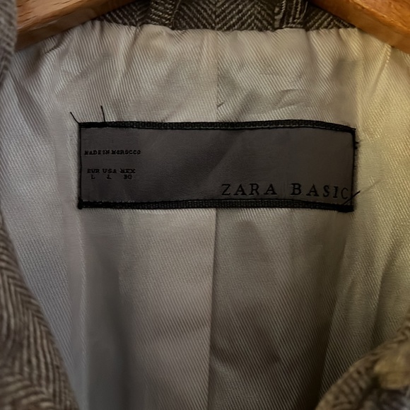 ZARA STAND UP COLLAR COAT 🧥 - Picture 3 of 5